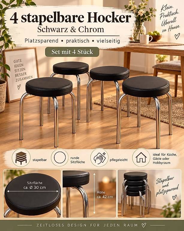 Hocker: Edle Hocker mit Polster – Gebraucht aus Grenchen von jas_6cgj 2