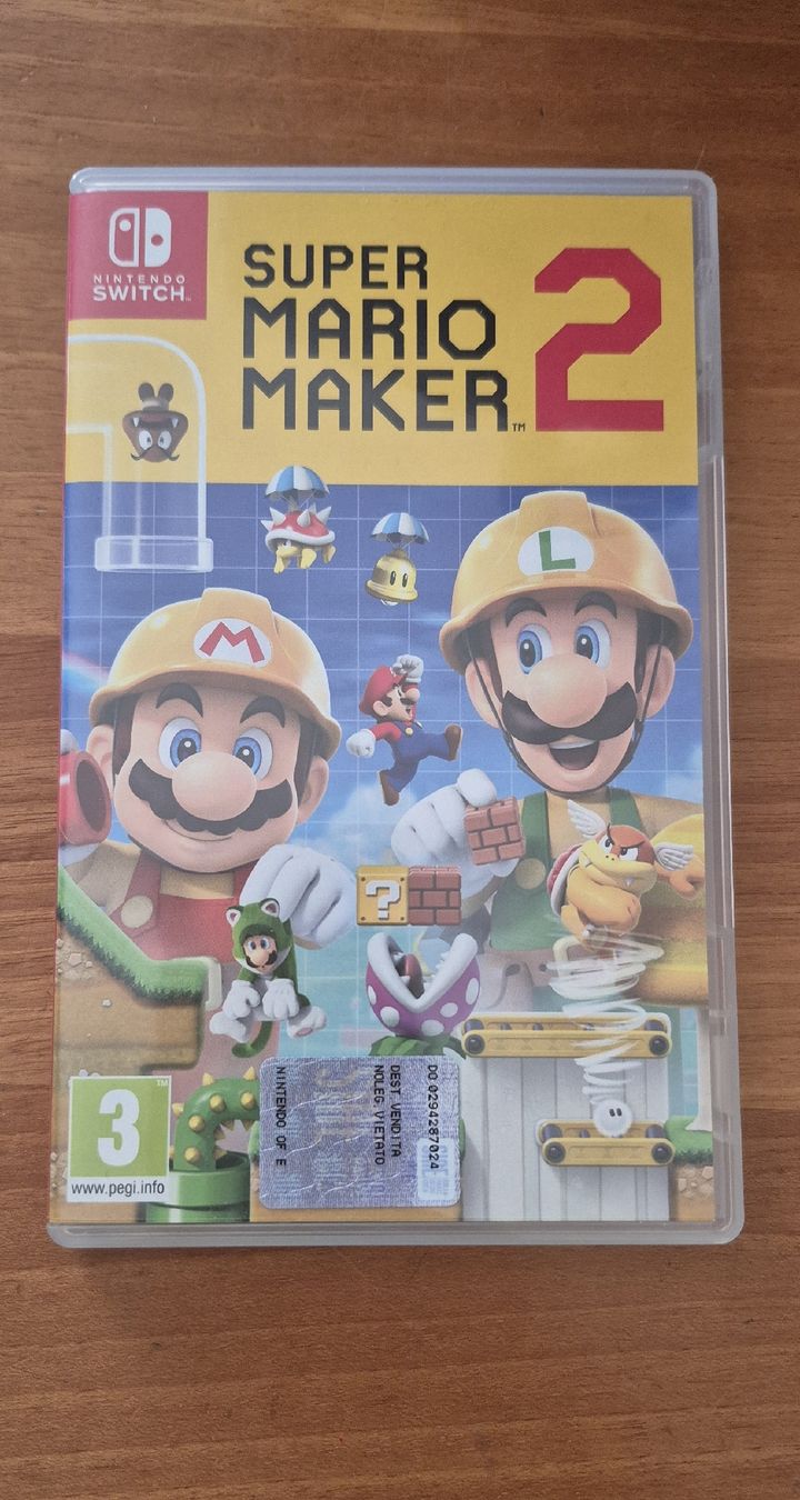 Nintendo Jeux: Super Mario Maker 2 Nintendo Switch Spiel – D'occasion à Bedano par ju73