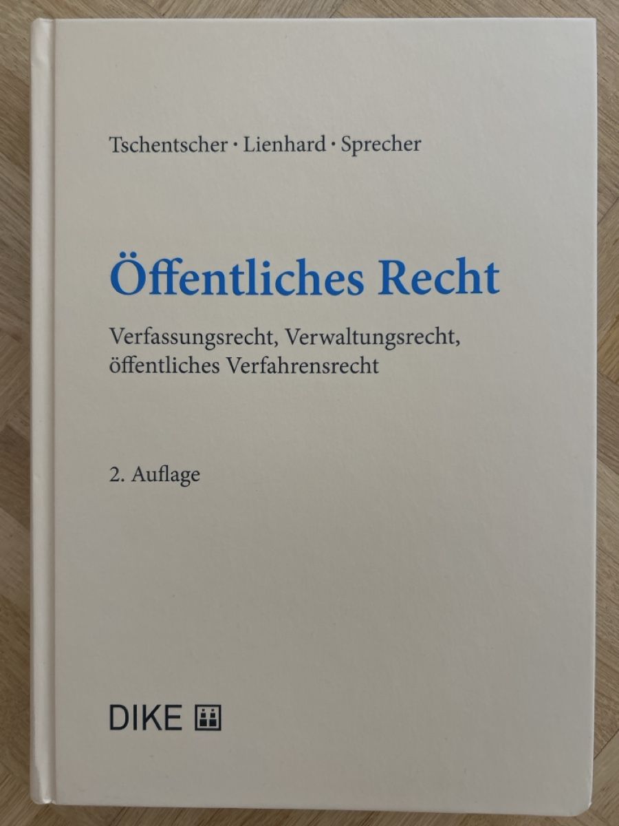 Libri: Öffentliches Recht – Nuovo (secondo la descrizione) da Sissach venduto da tasila01