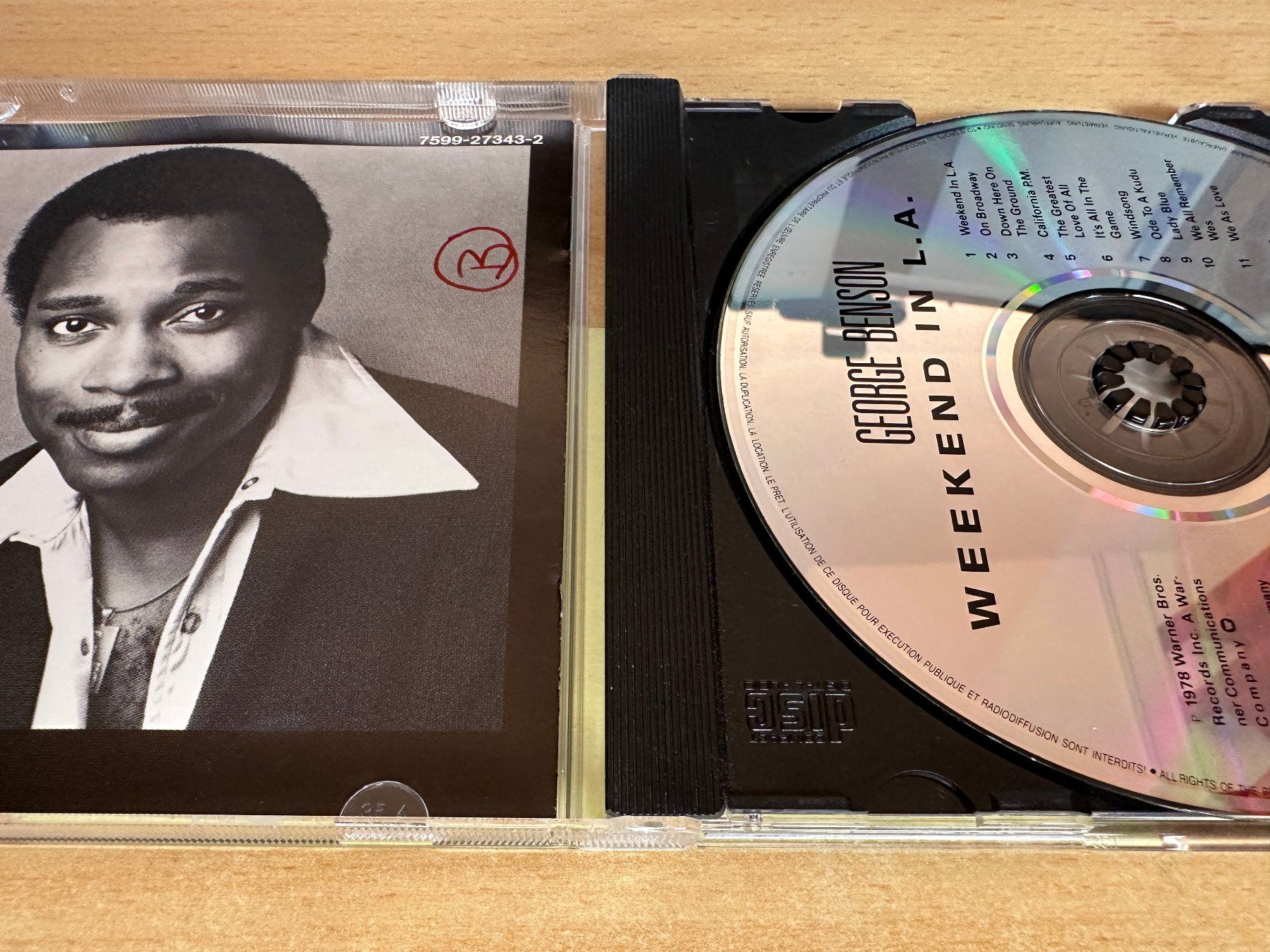 CD: George Benson – Weekend In L.A. – Usato da Rikon im Tösstal venduto da Alpenmutz 2