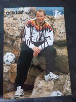 Berti Vogts  - Handsignierte DFB Karte