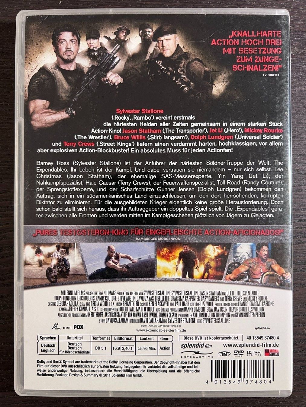 Tous les DVDs: The Expendables – D'occasion à Zürich par FilmFreunde 1