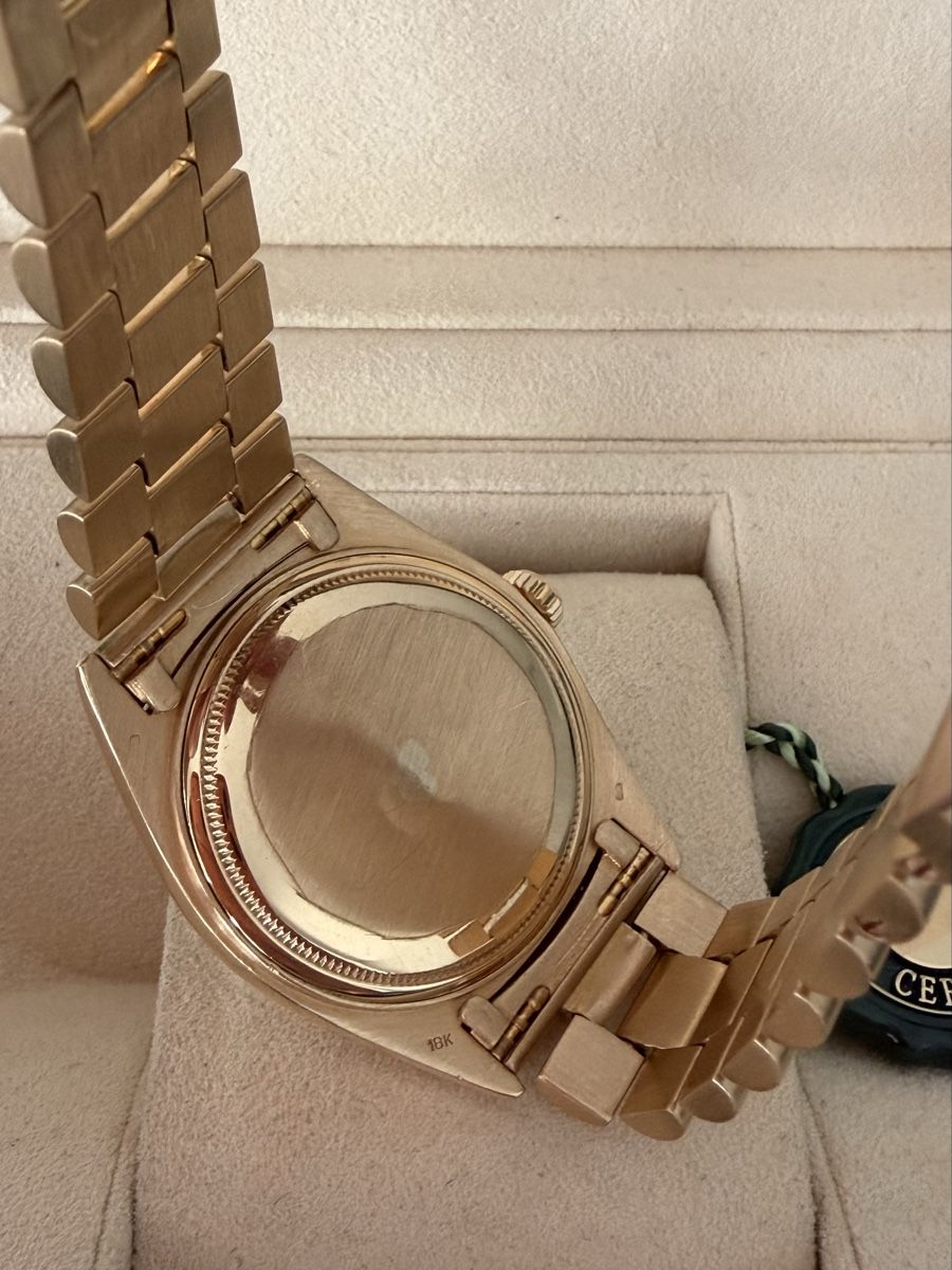 Rolex Orologi: Rolex Day-Date 18K Full Gold Uhr mit Box – Usato da Schaffhausen venduto da Sotherbyss 8