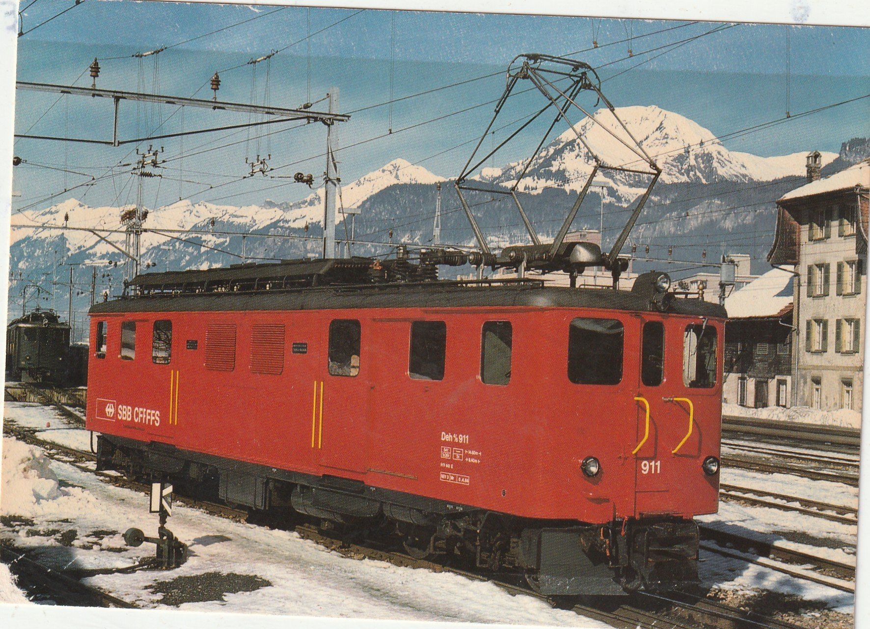Cartoline postali: Brünigbahn 1980 – Usato da Lumbrein venduto da made02