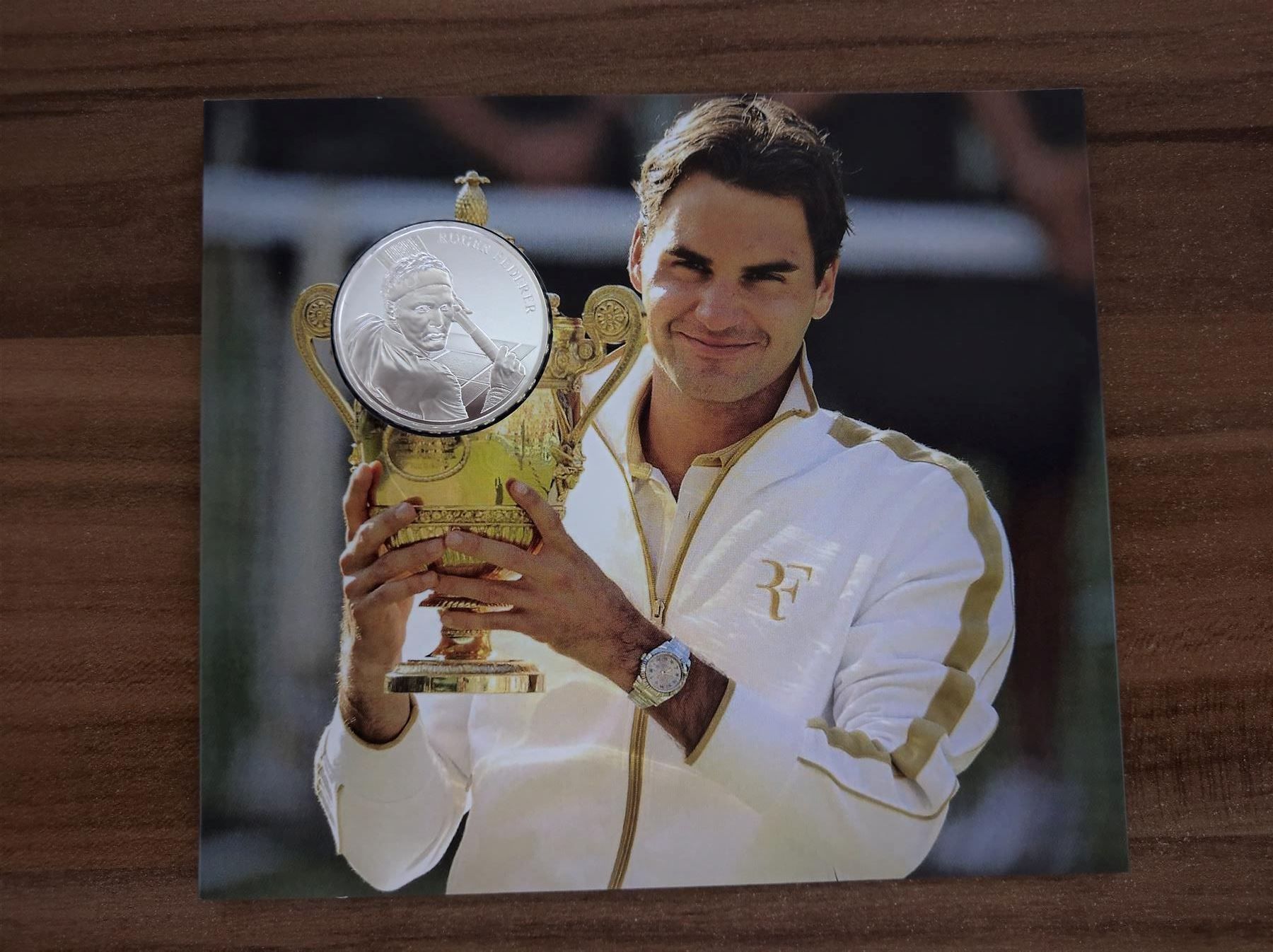 Tutti le monete: 20 Fr. Silber Sondermünze Roger Federer – Nuovo e nell'imballaggio originale da Rickenbach SO venduto da Bytebull 1