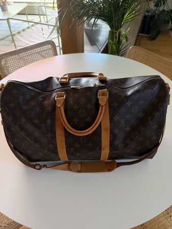Reisetasche Louis Vuitton Keepall 50 Monogram Canvas gebrauc