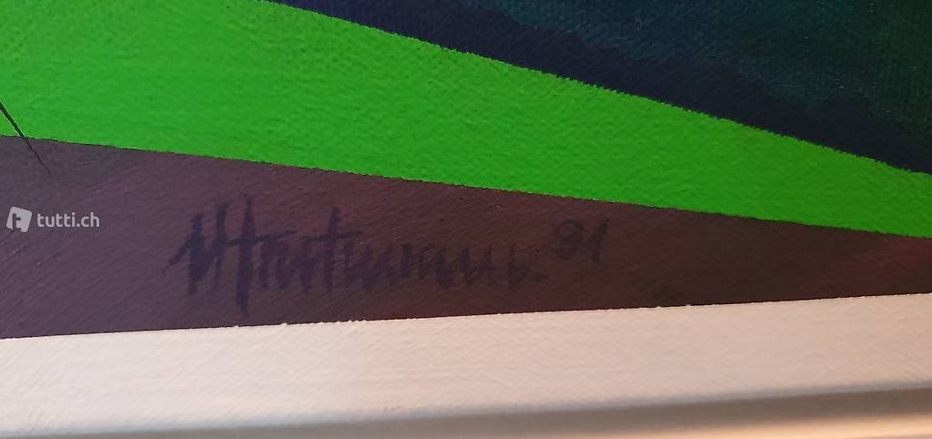 Gemälde: Bild Handgemalt – Gebraucht aus Gossau SG von Novaforte 3