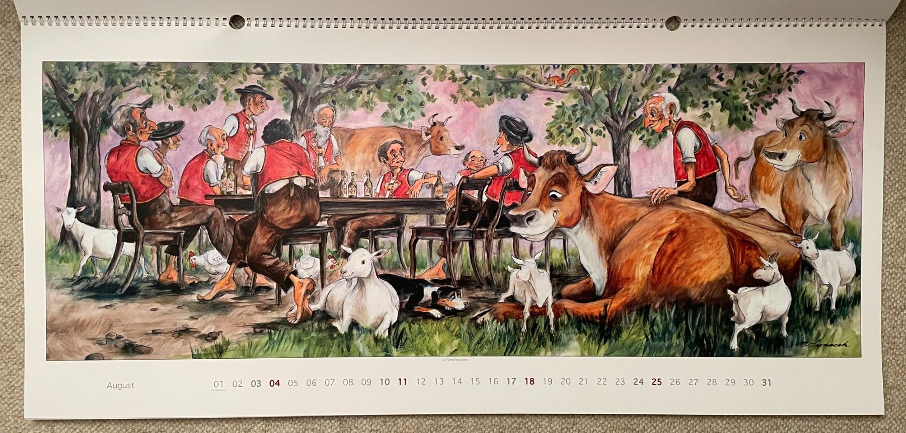 Calendari: Synacek Kalender – Usato da Rümlang venduto da Boehneli7 8