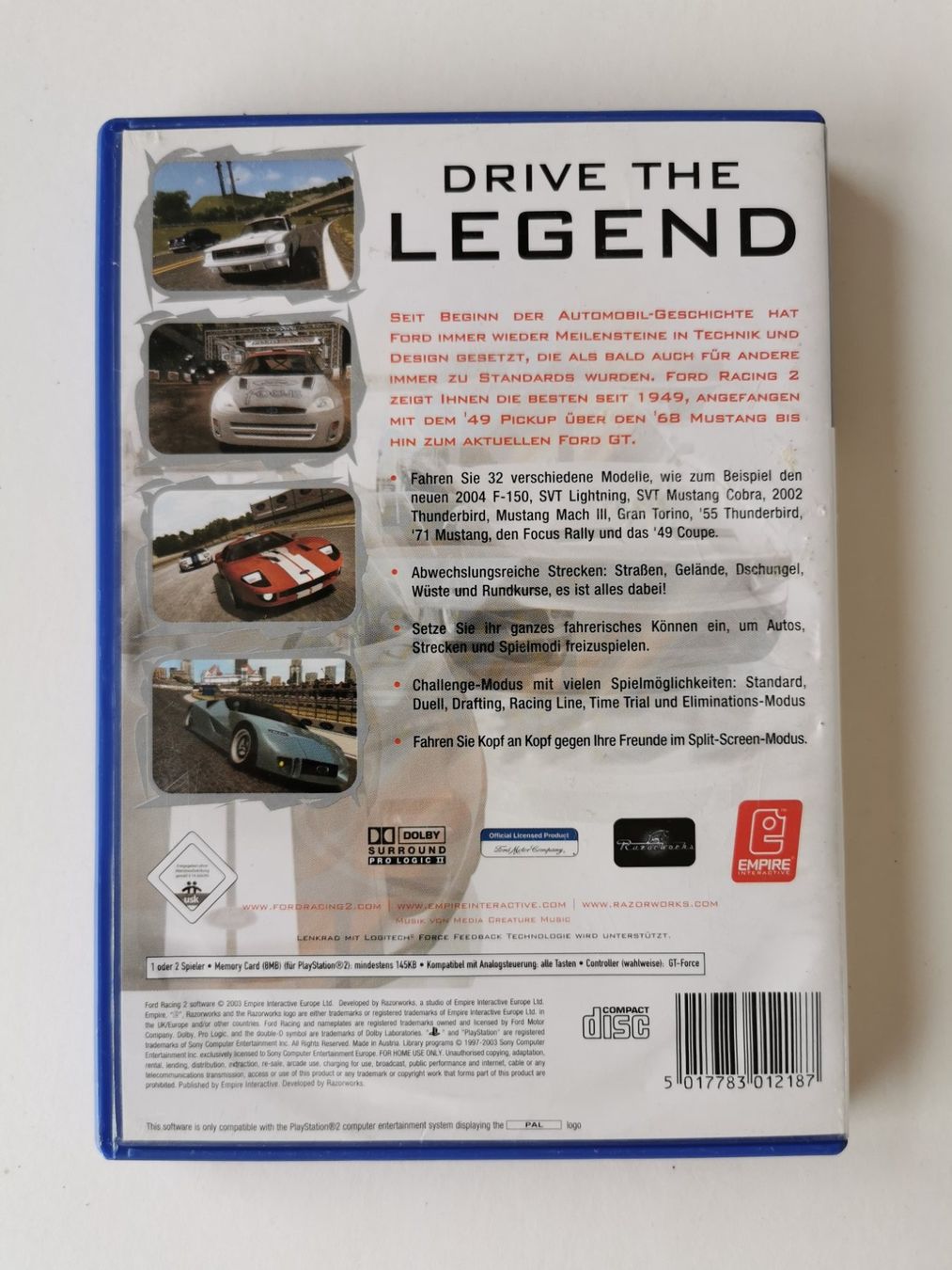 Sony Giochi: Ps 2 - Ford Racing 2 – Usato da Lenzburg venduto da eyworld 2