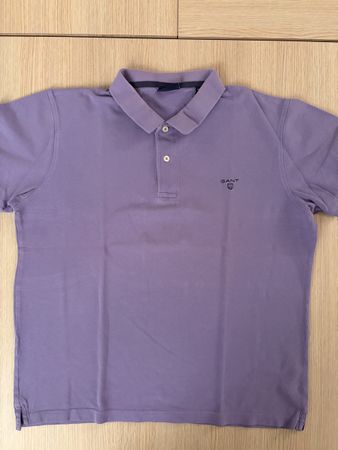 Polo homme Gant violet clair 