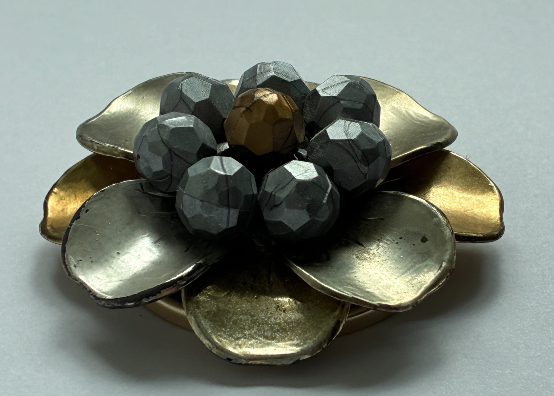 Spille & Fermagli: Vintage Schuhclip Metall in Blumenform – Usato da Kloten venduto da Nephty 5