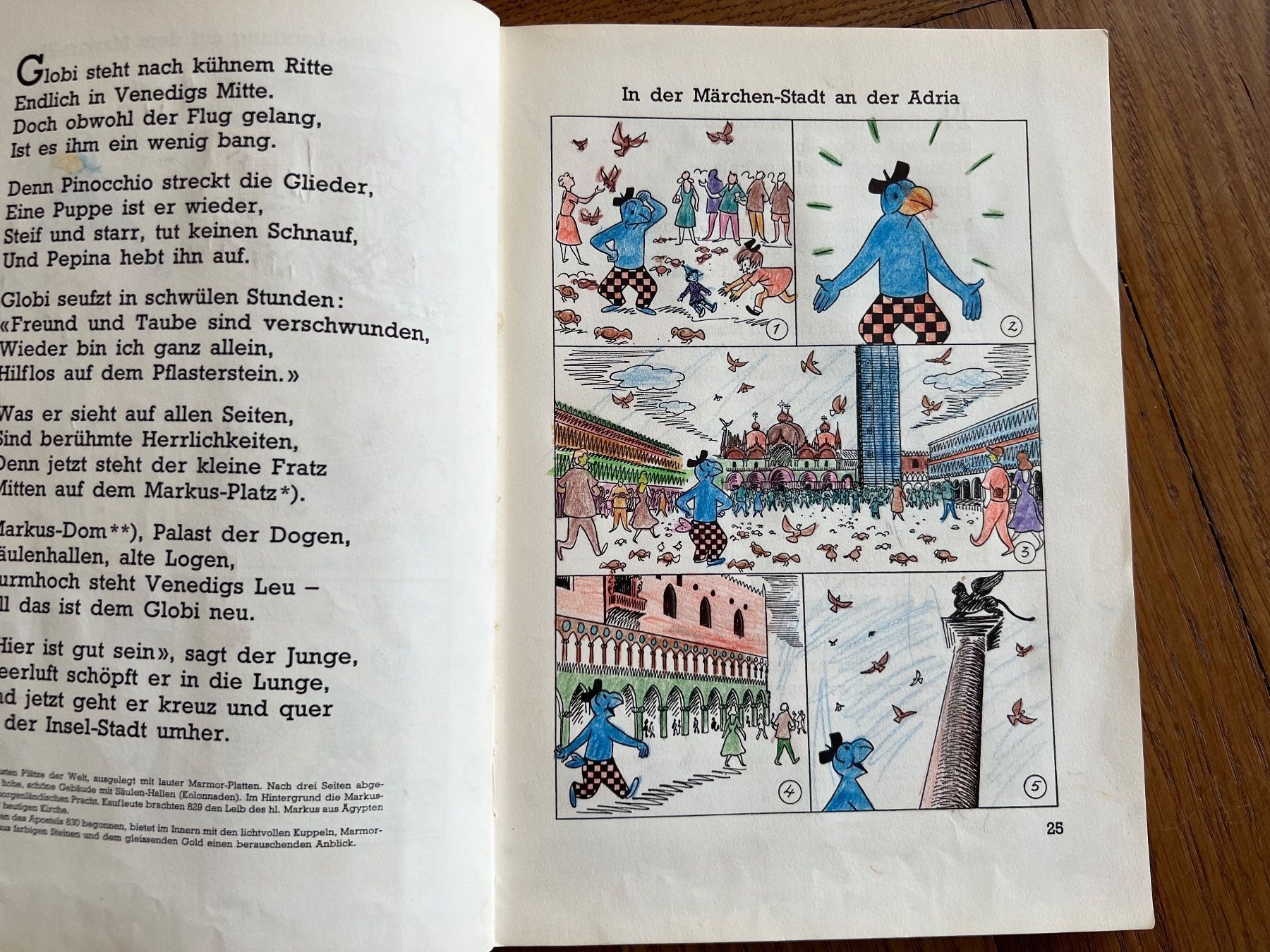 Bücher: Mit Globi und Pinocchio nach Venedig – Gebraucht aus Ennetbaden von mapa05 3