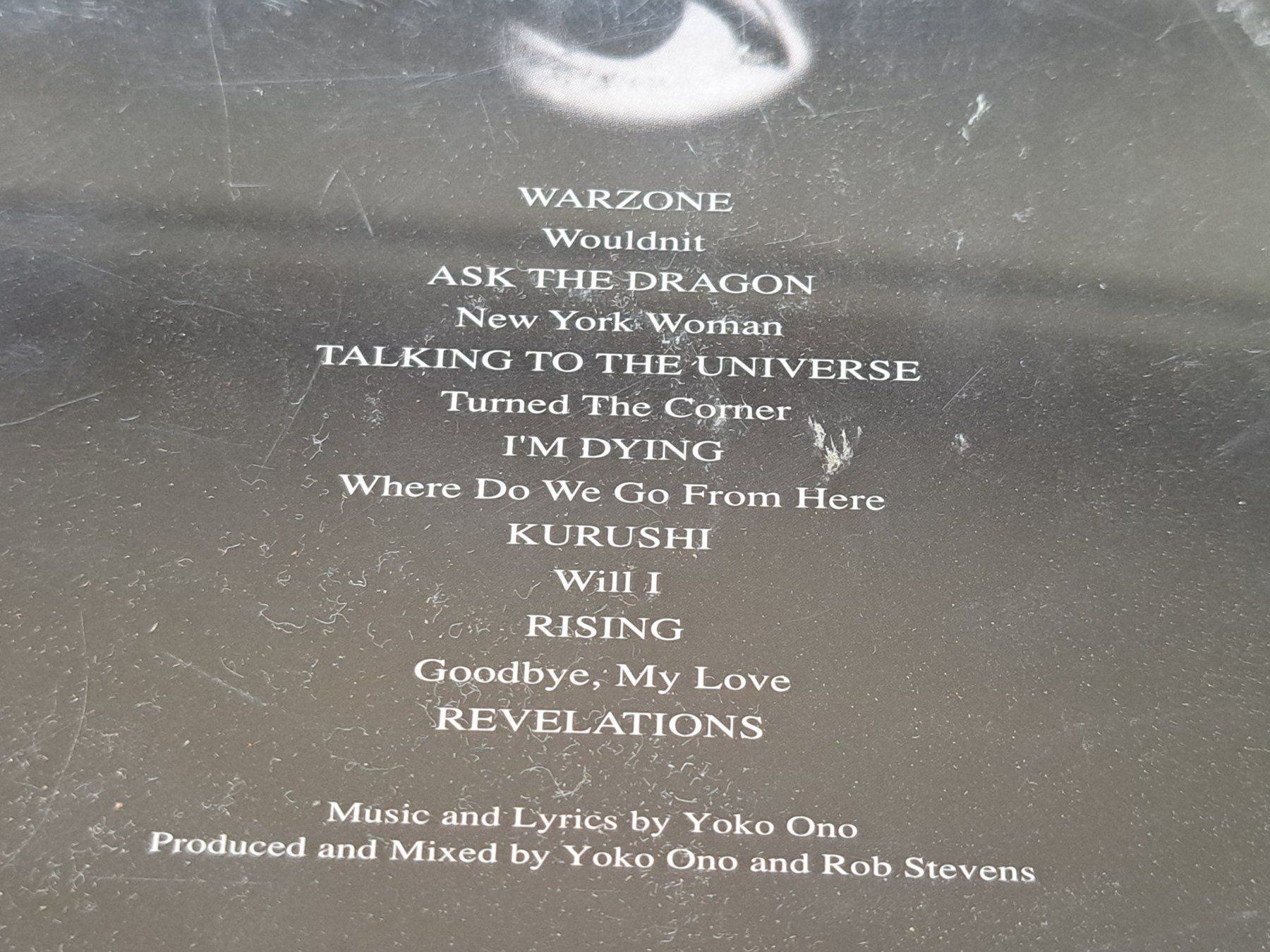 CDs: Cd Yoko Ono / Ima - Rising – D'occasion à Pully par bro_n52j 2