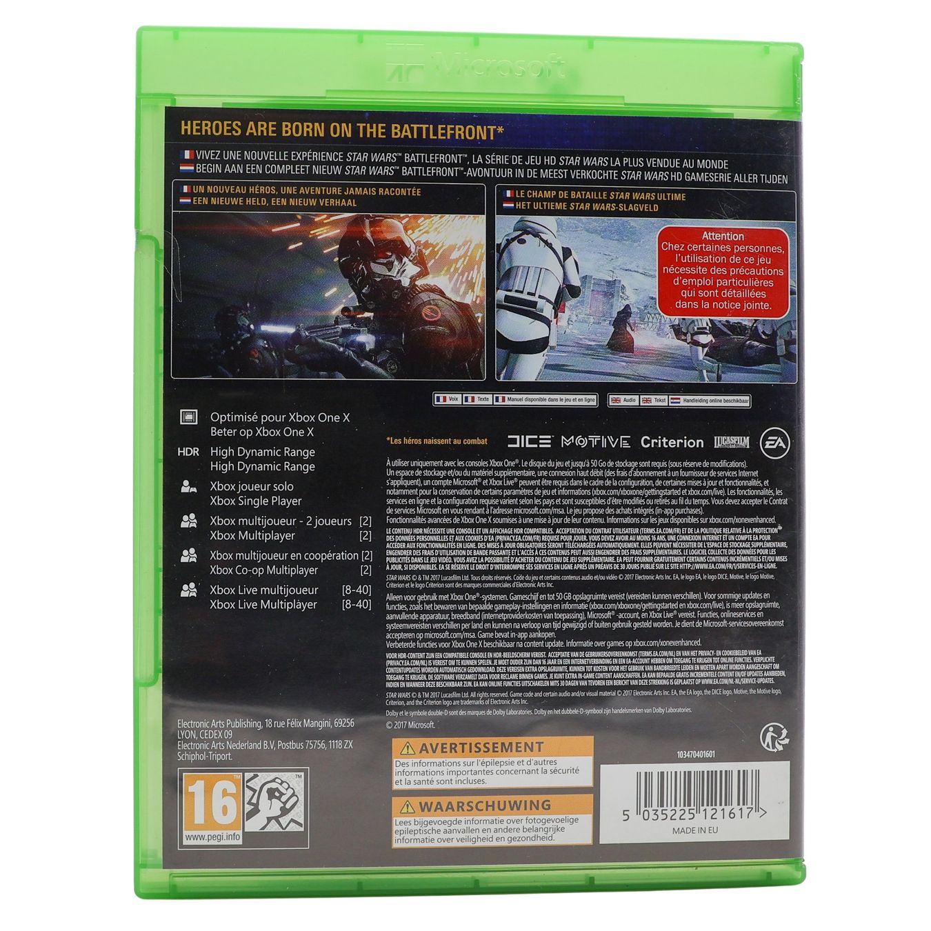 Giochi: Star Wars : Battlefront 2 - XBOX ONE – Usato da Paudex venduto da dindeboy 1