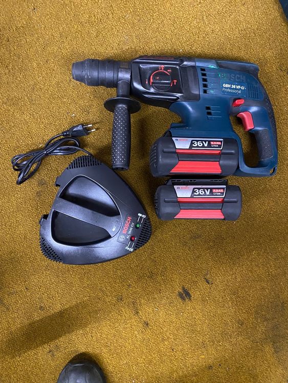 Escobillas De Carbón Con Alambre Y Muelles Para Gbh 36 Vf-li