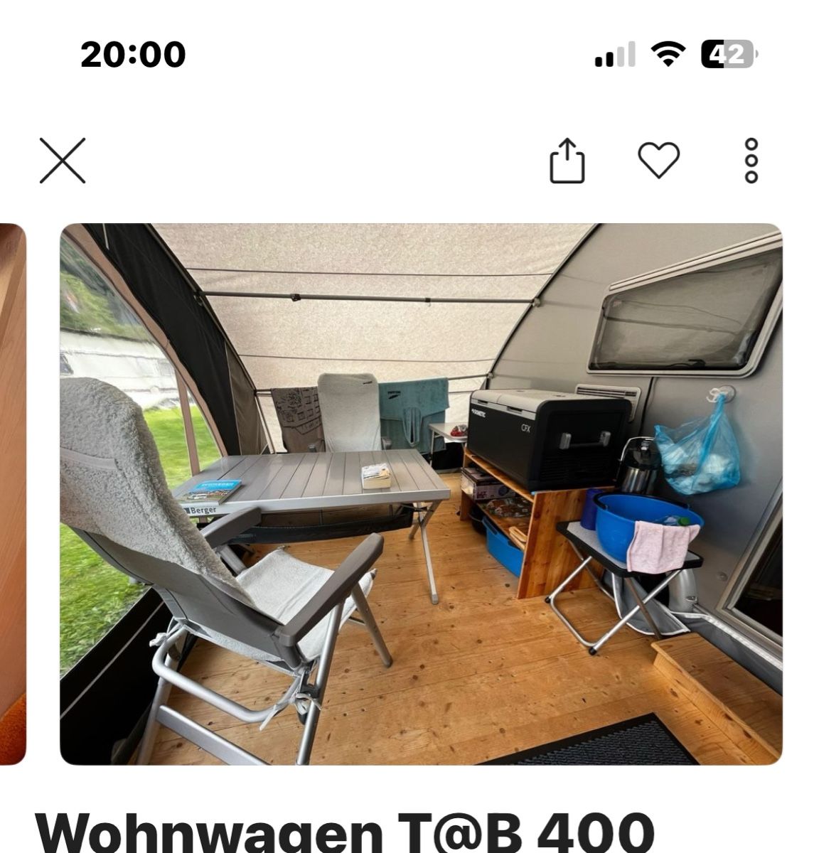 Verande & Tende da sole: Vorzelt Isabella – Usato da Merlischachen venduto da Blueangel69 2