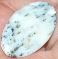 Cabochon L-643 – Dendriten Opal - 36x24mm