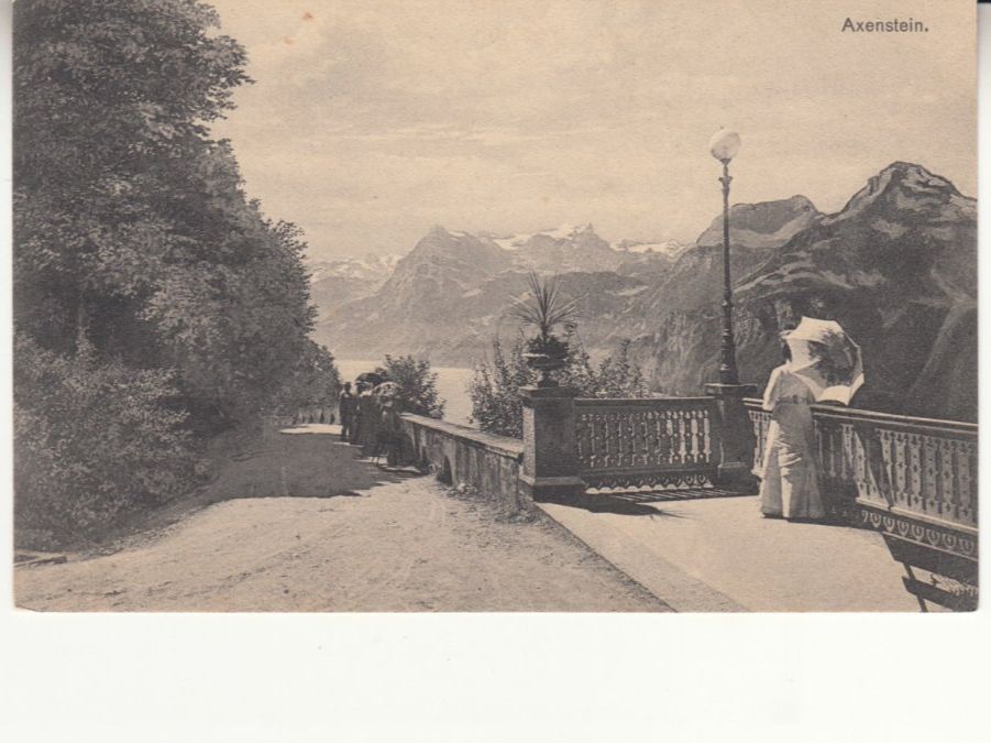 Ansichtskarten: Axenstein ca. 1910 – Gebraucht aus Bürglen TG von StampGraf