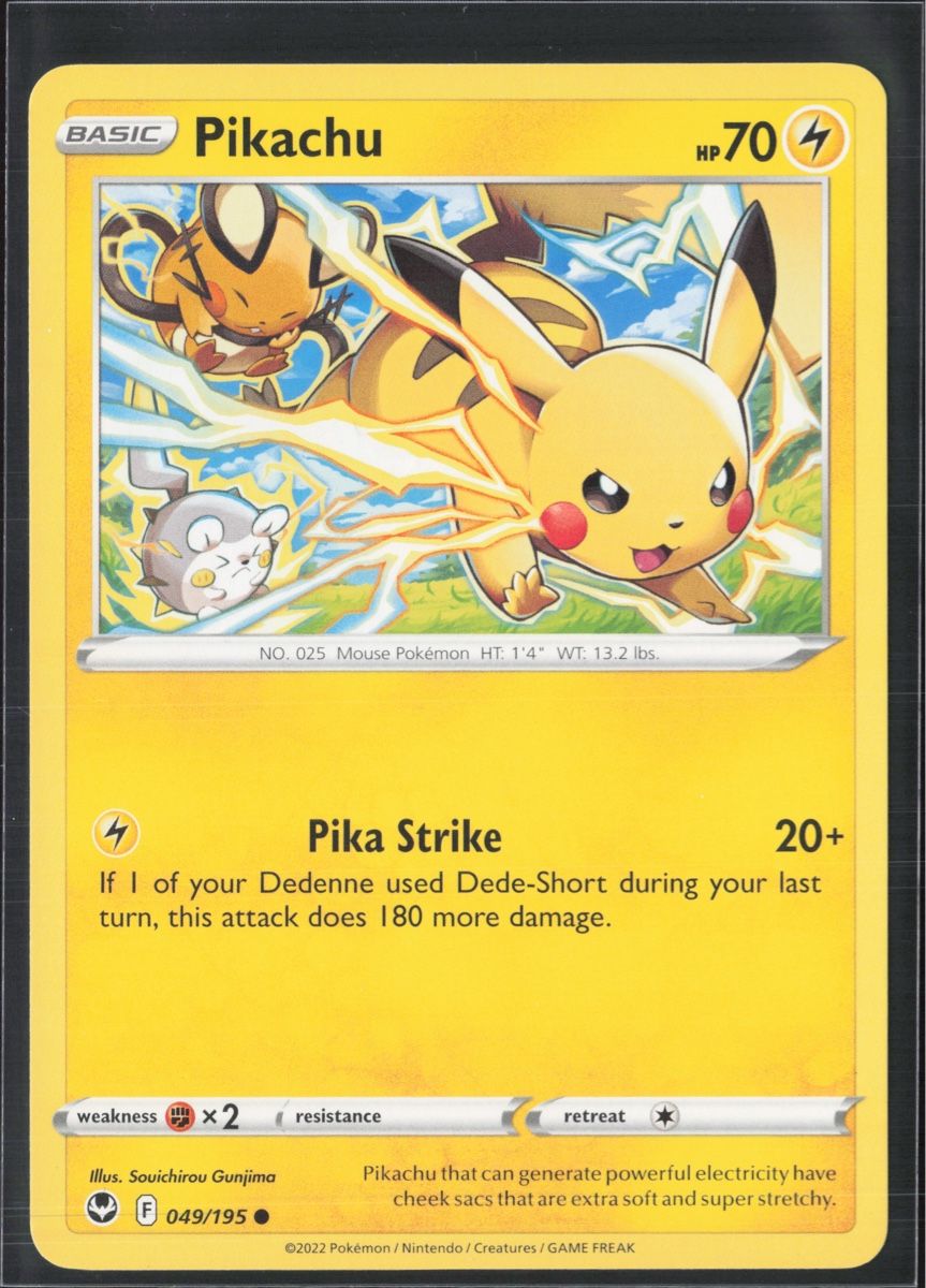 Pokémon Carte collezionabili: POKÉMON / Pikachu / Silver Tempest 🇺🇸 – Usato da Herzogenbuchsee venduto da TCG-High-Quality