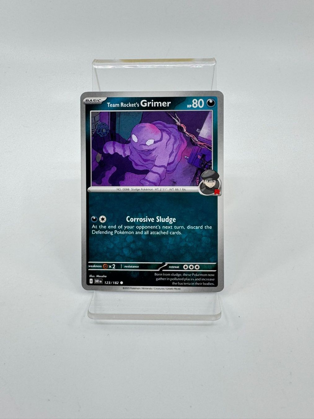 Pokémon Carte collezionabili: Pokemon Team Rocket's Grimer 123/182 – Usato da Herisau venduto da Pokemon2026