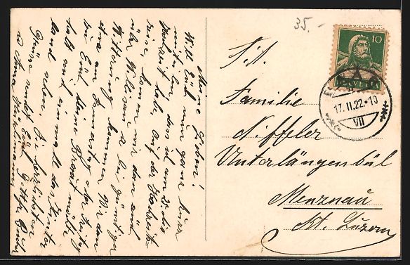 Cartes postales: Hausen am Albis, Gemeindehaus, Einweihun – D'occasion à Berlin par bartko-reher 1