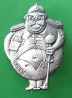Basler Fasnachtsplakette Silber 2022