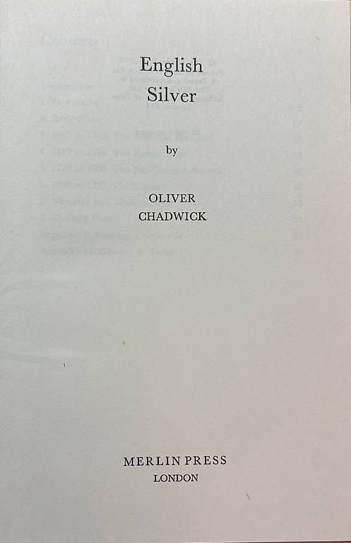 Libri: Book: English Silver – Usato da Adliswil venduto da Heimite 1