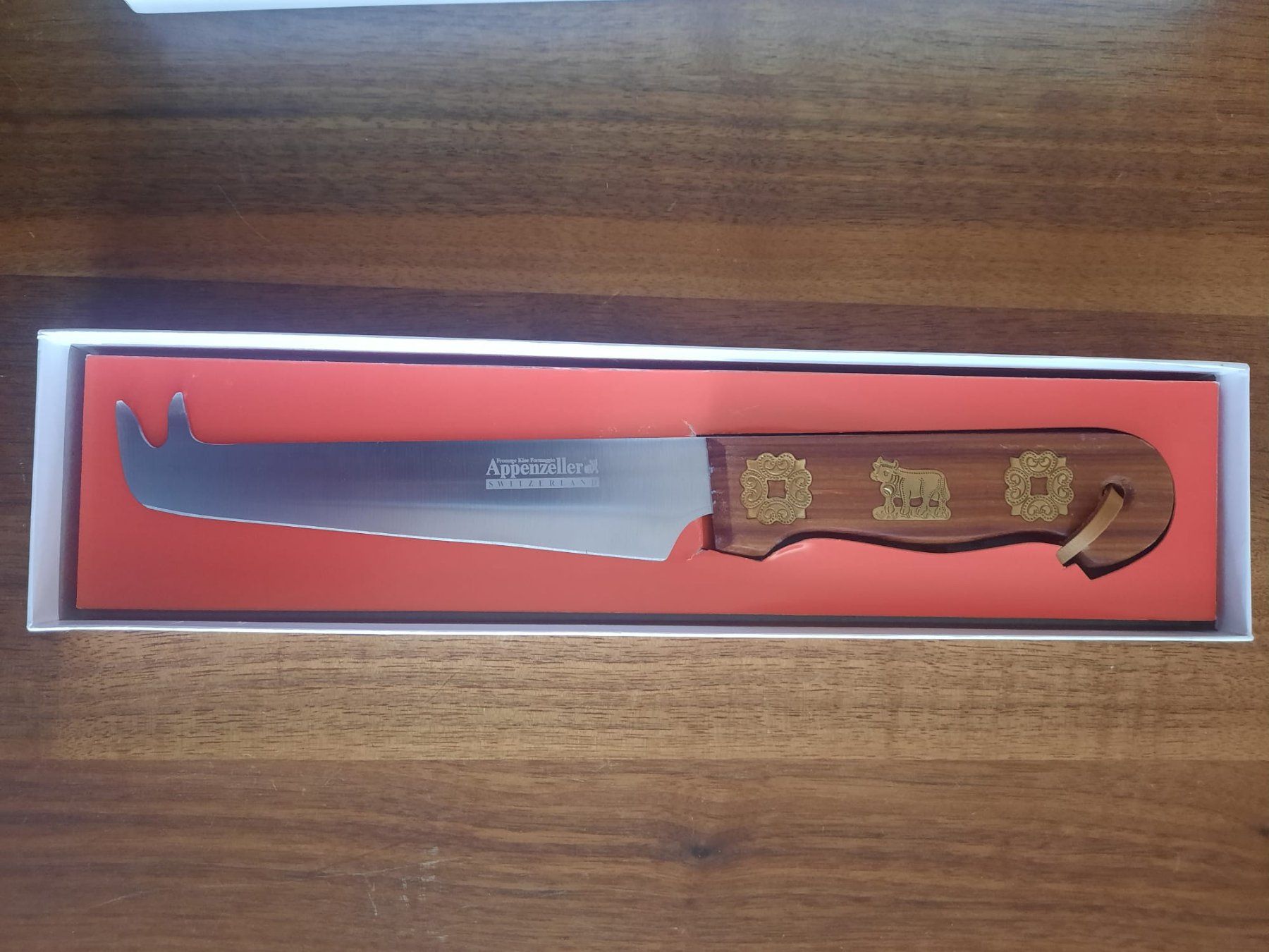 Coltelli da cucina: Appenzeller Käsemesser – Nuovo e nell'imballaggio originale da Rothenburg venduto da Fbuesche1
