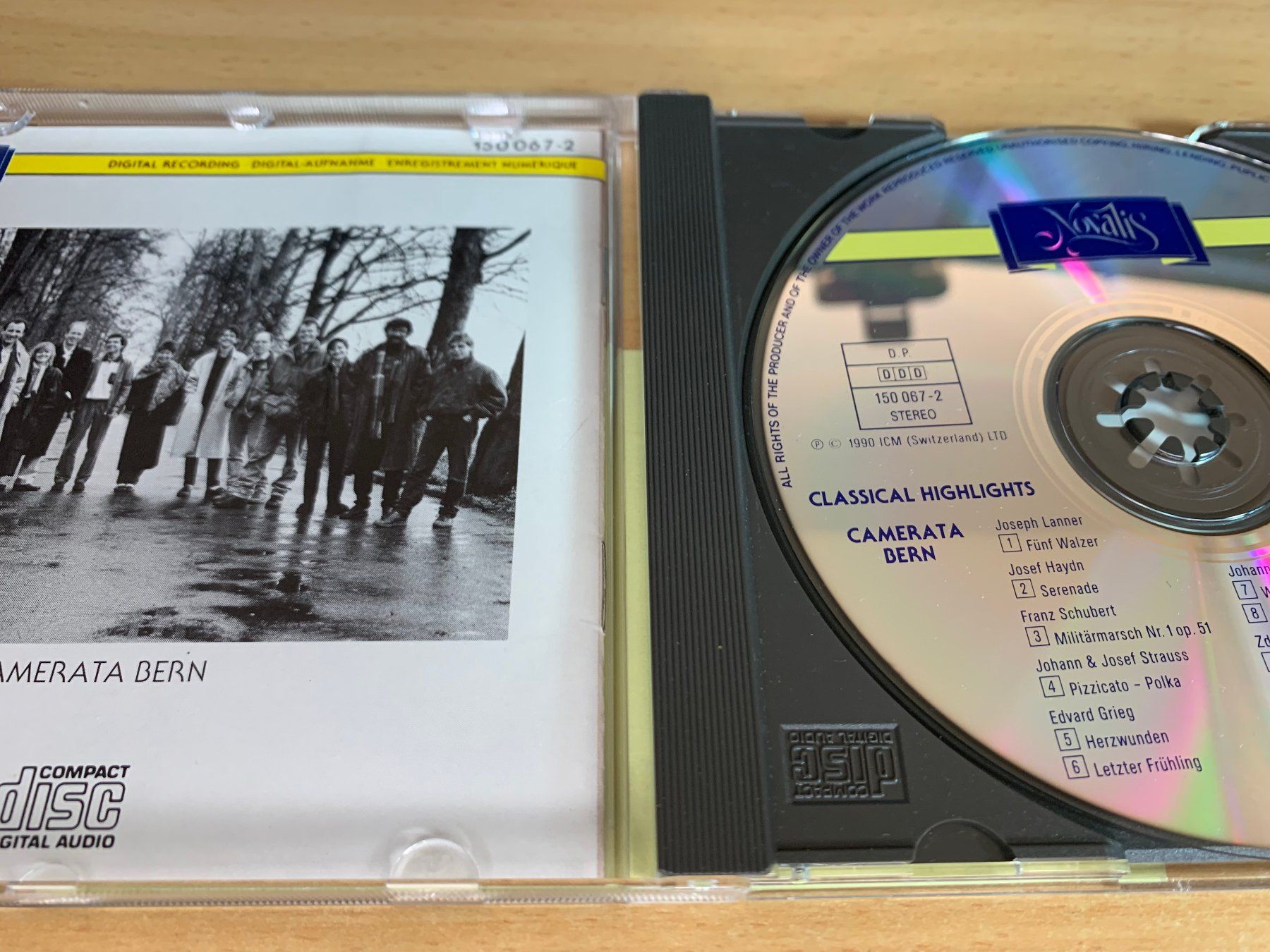 CD: Camerata Bern – Classical Highlights – Usato da Rikon im Tösstal venduto da Alpenmutz 2