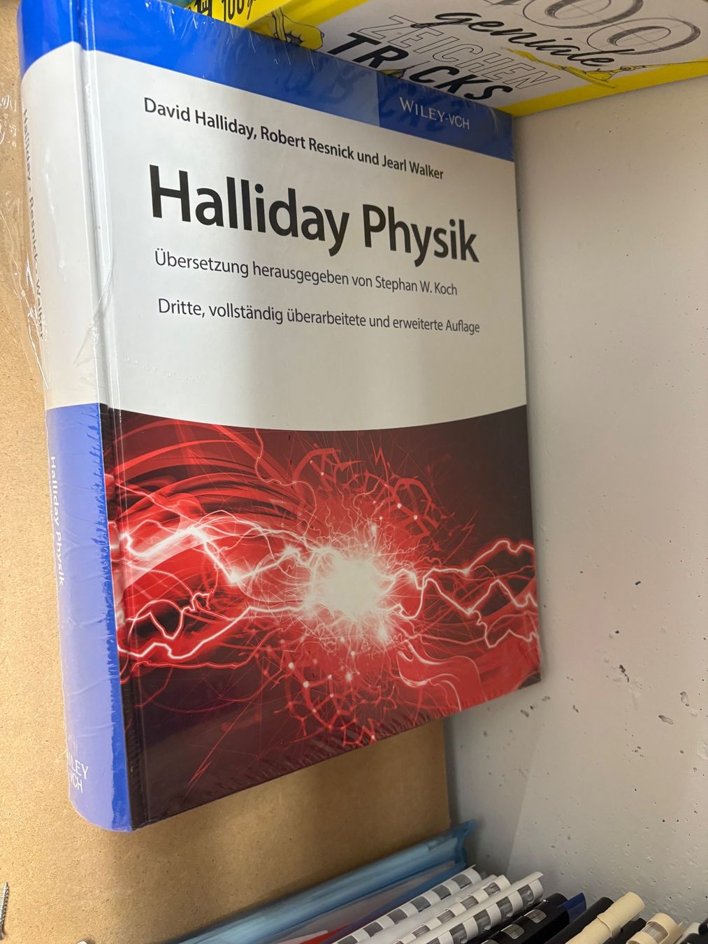 Bücher: David Halliday, Robert Resnick und Jearl Walker Halliday Phy – Neu und originalverpackt aus Schönenberg ZH von JaluTa