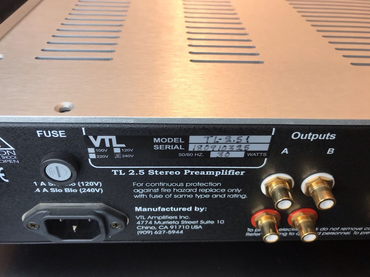 VTL High-End Vorstufe TL-2.5i (Neu (gemäss Beschreibung)) in Einsiedeln ...