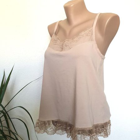 Haut à bretelles beige - Myrine & Me– Taille S