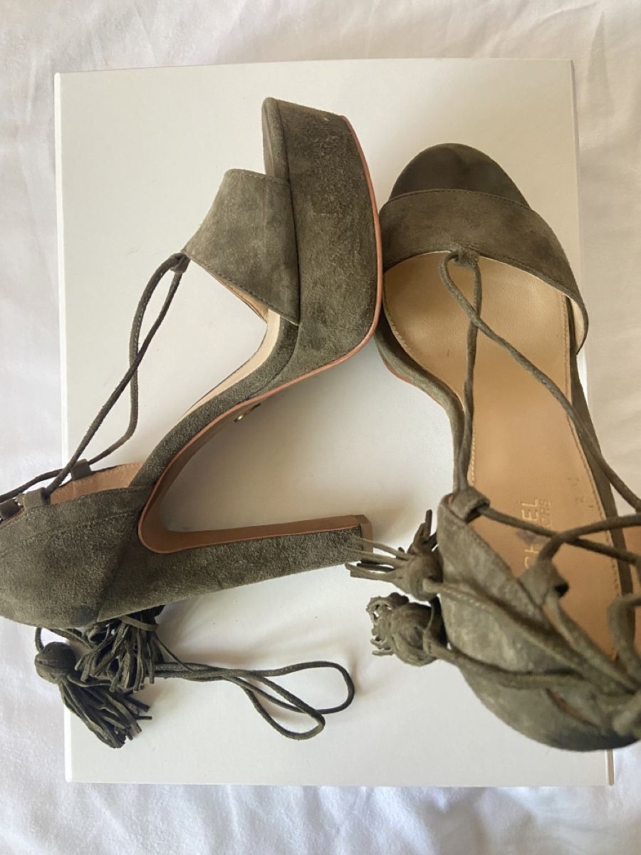 Michael Kors Damenschuhe: Scandales à talons Michael Kors kaki – Gebraucht aus Chêne-Bougeries von sor_9rzp 1