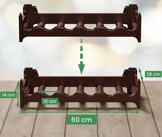 Regale: Wine bottle stand (36 bottles) – Neu (gemäss Beschreibung) aus Genève von rug_wh2y 2