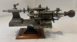 Tour d'horloger à fraiser les cylindres - rare horlogerie