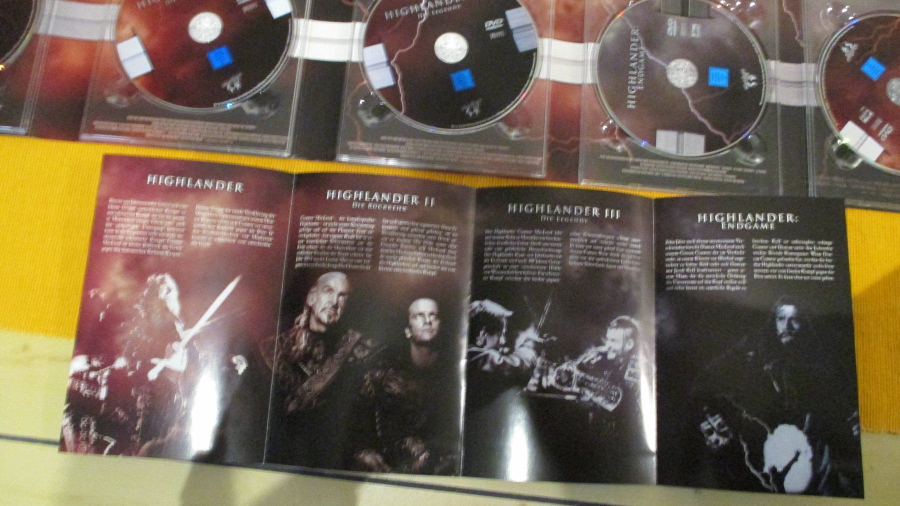 Tous les DVDs: DVD BOX Highlander 1-4/ MEGA RAR!!! – Neuf (Voir description) à Wattenwil par Firebird1 1