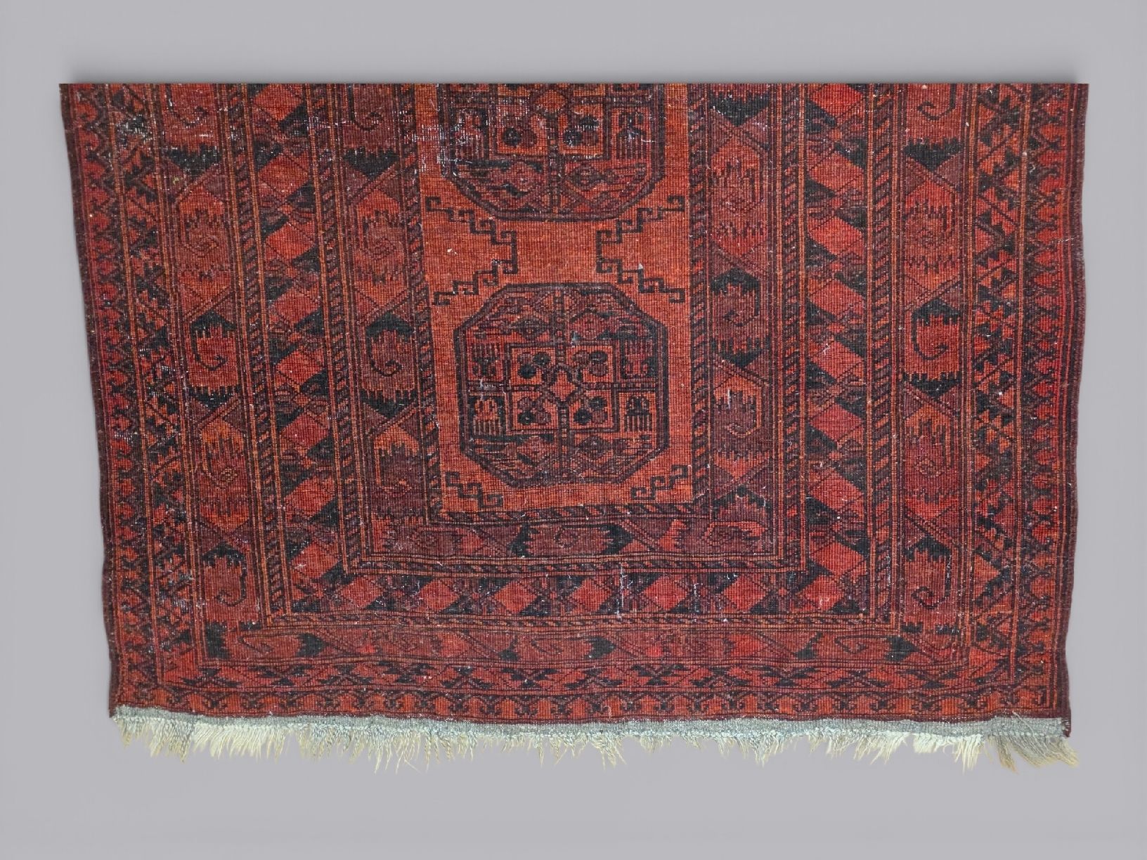 Tappeti: Handgemachter Orientteppich rot-schwarz 198x141cm – Usato da Rieden AG venduto da RuvensBrocki 8