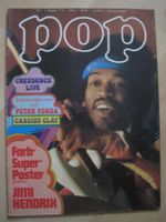 POP Nr 1 Jan 1972 Hendrix CCR Led Zeppelin   && Topp Rarität