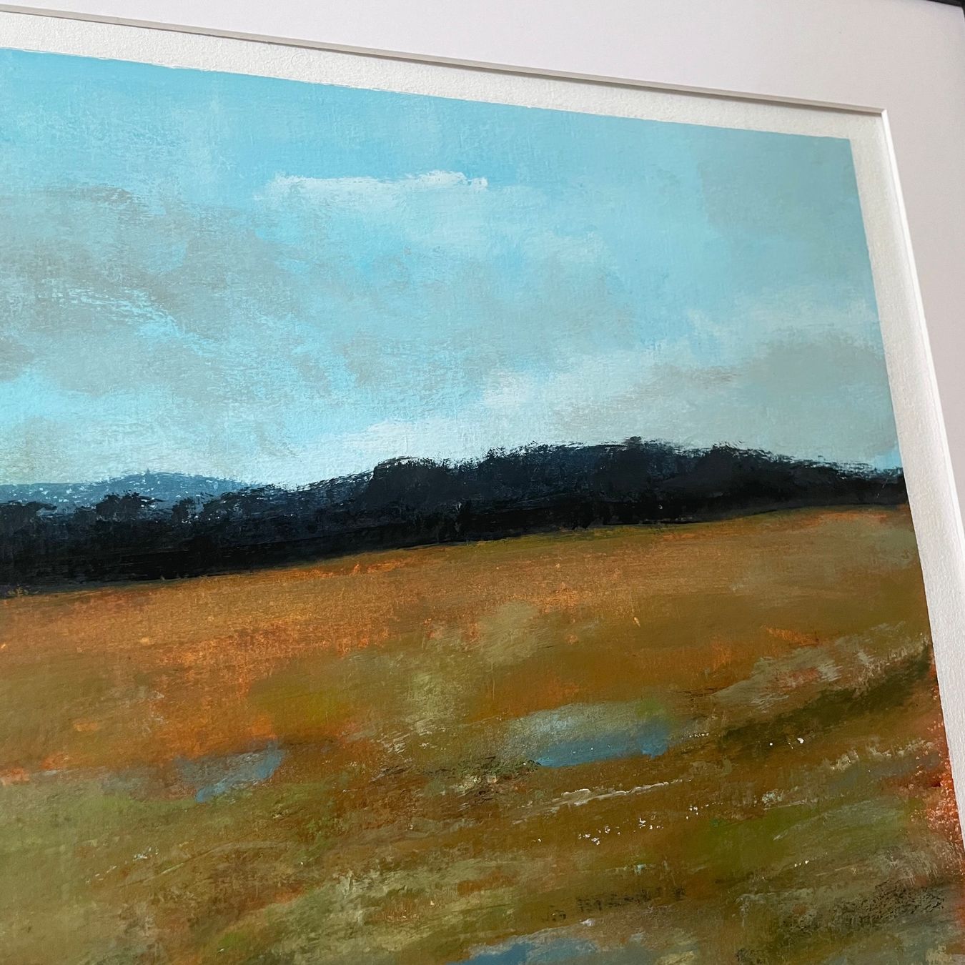 Dipinti: Hochmoor Landschaft Wald Moderne Kunst Impressionismus Bild – Nuovo (secondo la descrizione) da St. Niklausen LU venduto da Stefan_Bammert_Art 1
