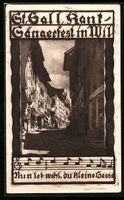 Wil, St. Gall. Kant. Sängerfest 1925, N
