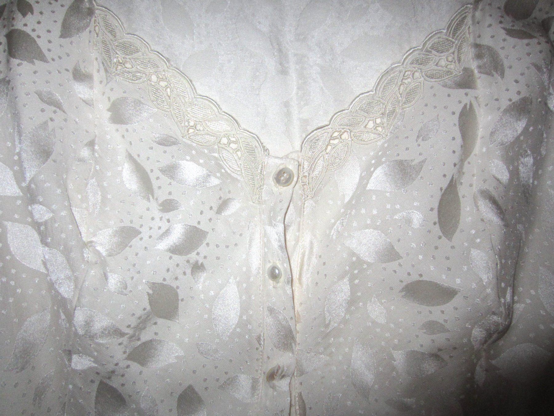 Tops: Damen Seiden-Oberteil 'Lady de Paris' – Neu (gemäss Beschreibung) aus Meggen von Tristar03 1