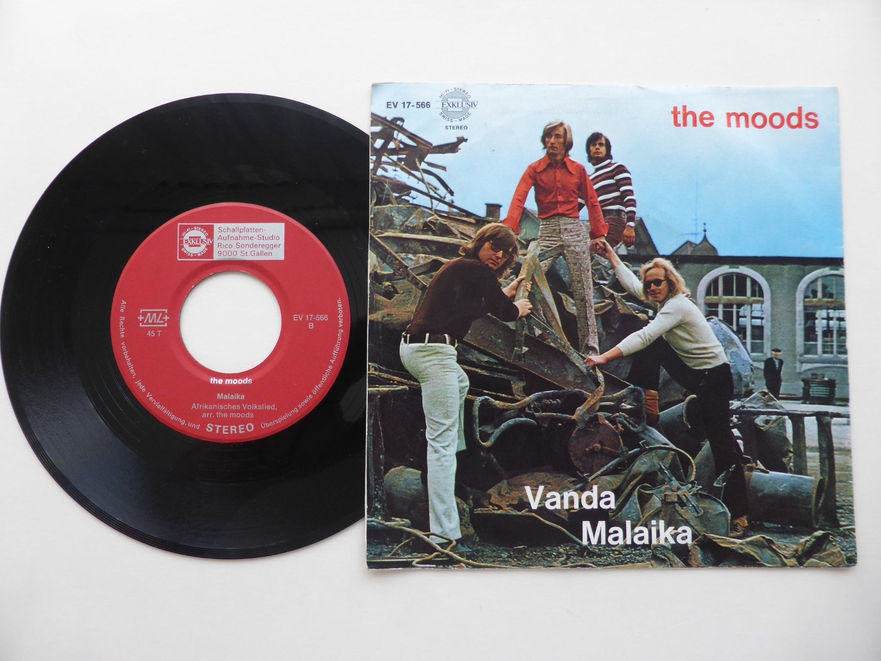 Schallplatten: VINYL SINGLE  THE MOODS – Gebraucht aus Küssnacht am Rigi von Mondkinder 1