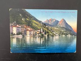 AK  1920  Oria  Lago di Lugano super coloriert   (G774)