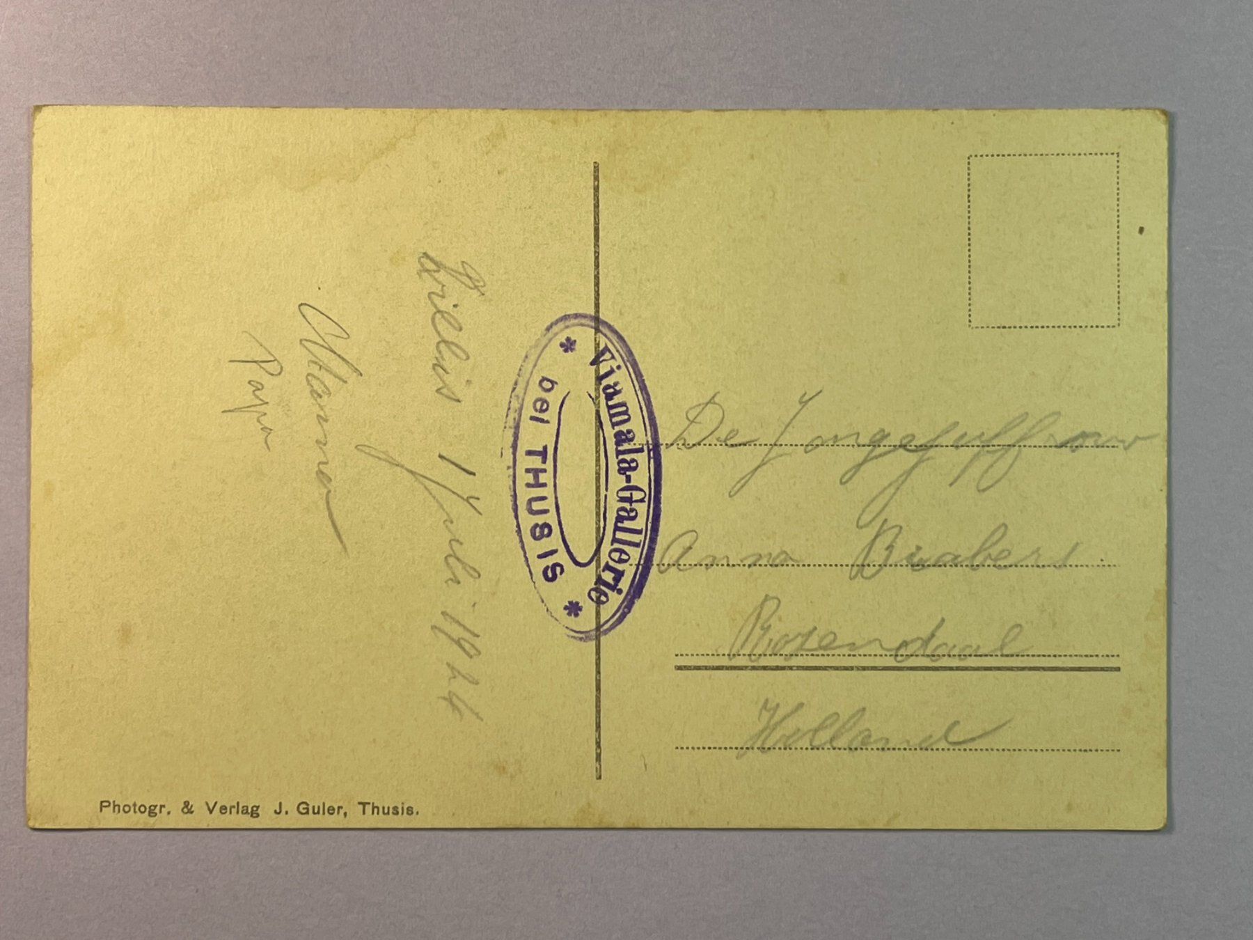 Cartes postales: Viamala - Erste Brücke – D'occasion à Steg VS par _vinci_ 1
