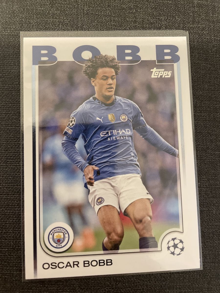 Topps Sammelbilder & Trading cards: Topps Oscar Bobb Manchester City – Neu (gemäss Beschreibung) aus Burgdorf von Sports_Cards_3400
