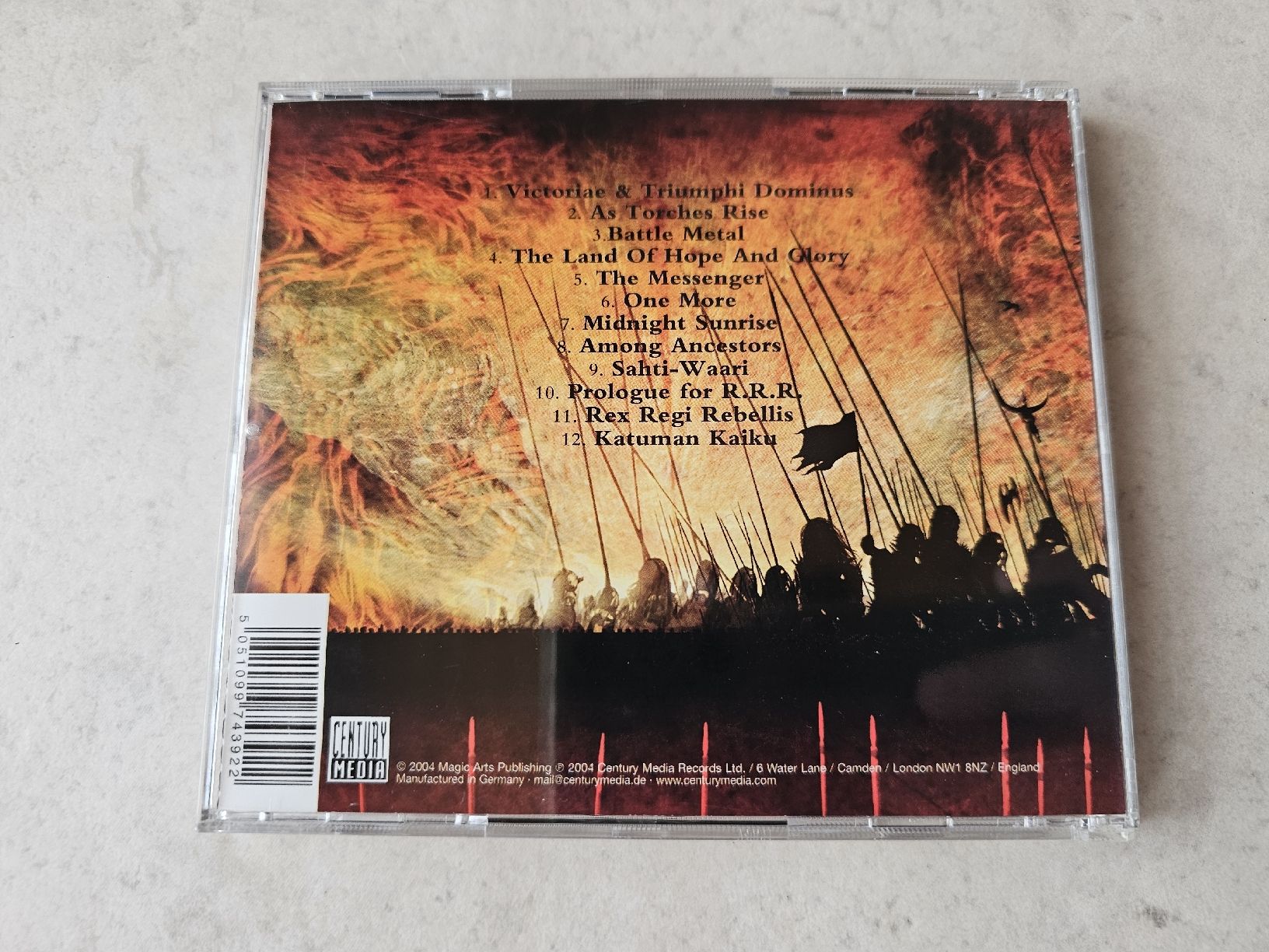 CDs: Turisas  -  Battle Metal – Gebraucht aus Schneisingen von backstore24 1