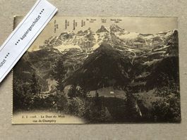 La Dent du Midi, Champéry Nr. 1228 AK alt