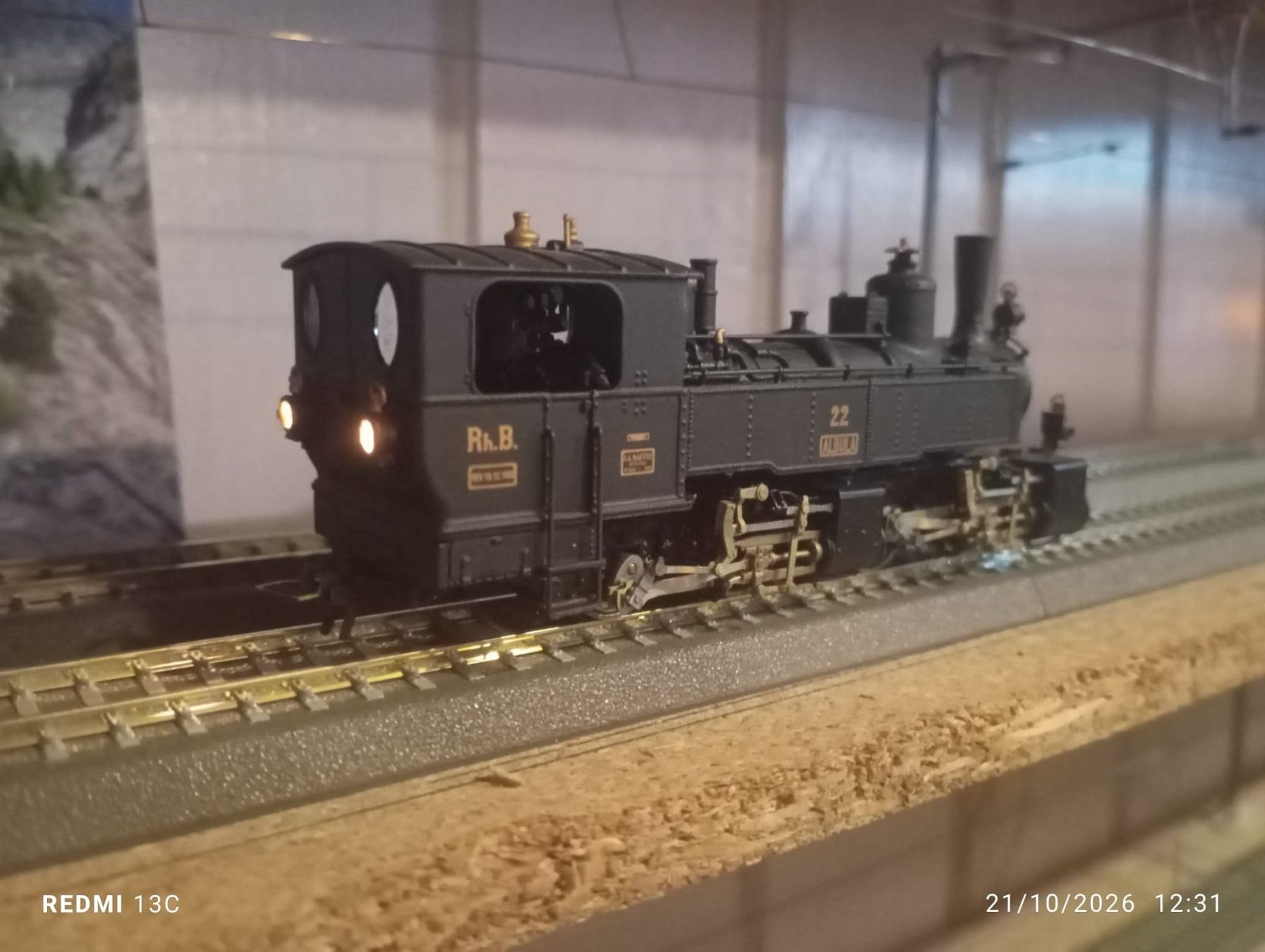 Bemo Modellini di ferrovie: Bemo Rhb Mallet 22 – Usato da Torgon venduto da MOB9519 3