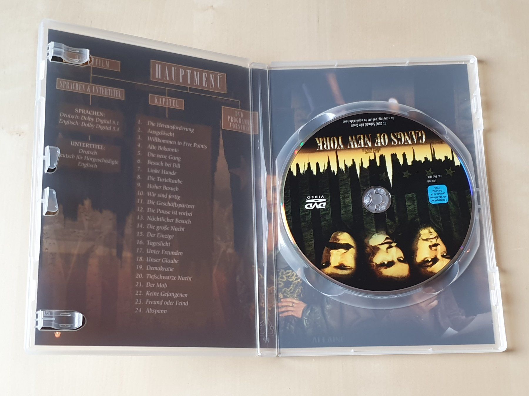 Tutti i DVDs: Gangs of New York – Usato da Stansstad venduto da collectorsshop 2