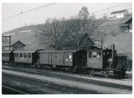 Orig. Photographie Bahn Lok Uerikon - Bauma UeBB Zürich 1946